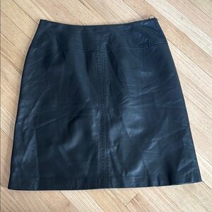 Apostrophe Leather Skirt size 14